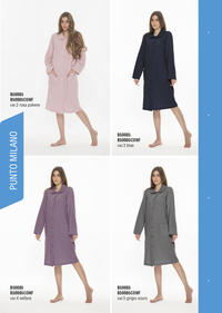 WOMEN'S DRESSING GOWN B50085 Tellini S.r.l. Wholesale Clothing